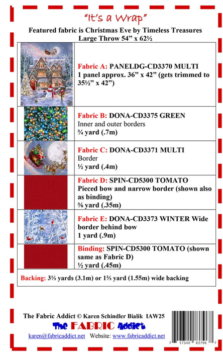 It's a Wrap Quilt Pattern