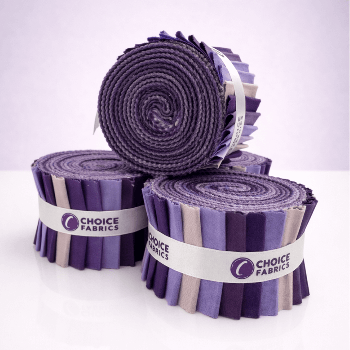 Supreme Solids - 2.5" Roll - Purple Haze (40 Strips)