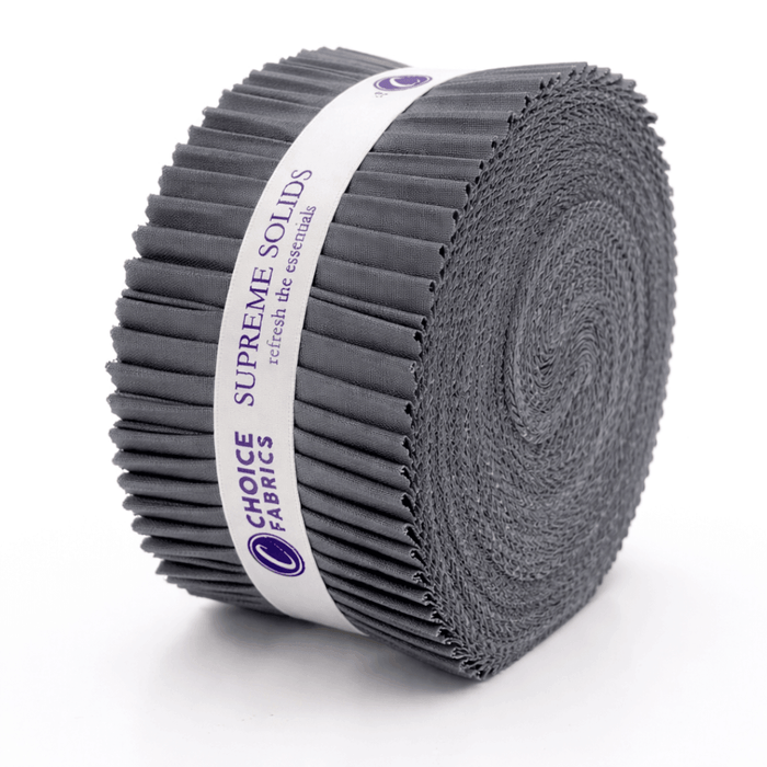 Supreme Solids - 2.5" Roll - Dark Grey (40 Strips)