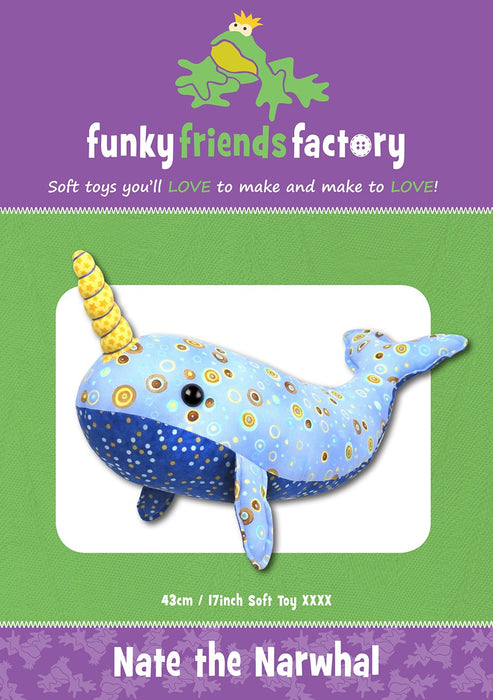Nate The Narwhal Pattern