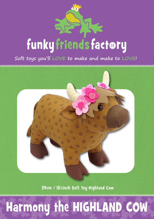Harmony The Highland Cow Pattern