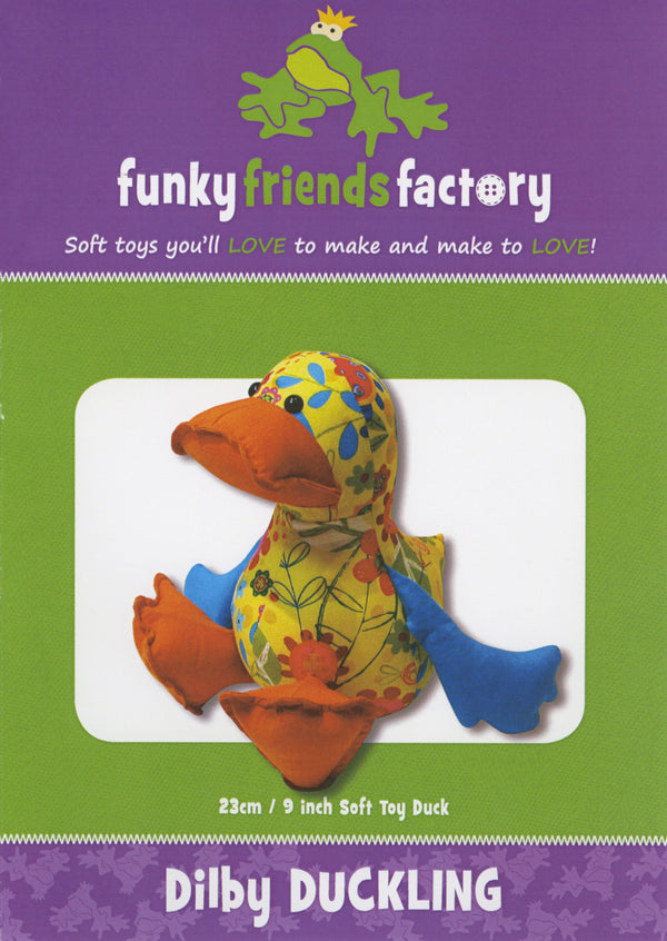 Dilby Duck Pattern by Funky Friends Factory