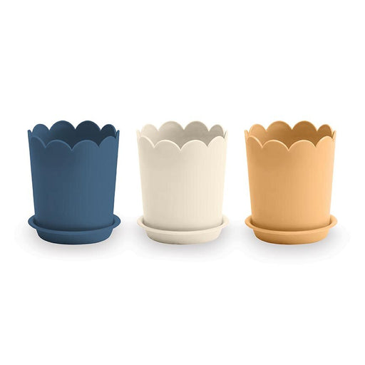 RB Lori Holt Denim & Daisy Flower Pots