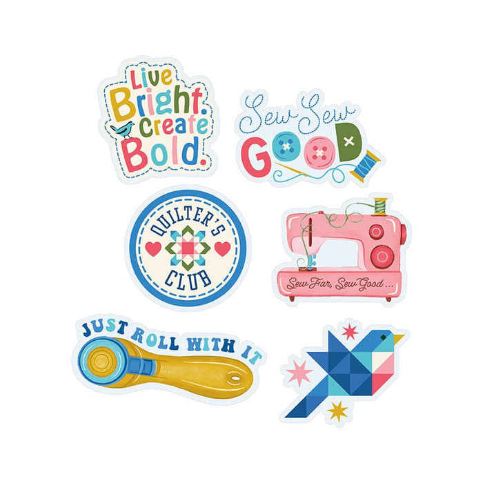 Riley Blake Designs Vinyl Stickers Pack 1