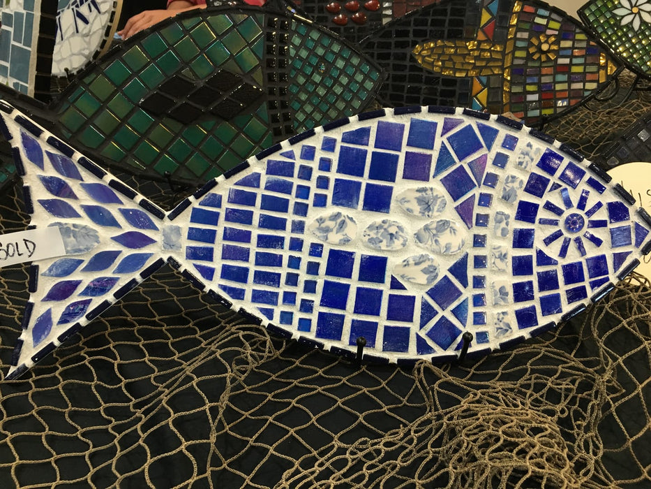 Unfinished Wood Fish Shape Silhouette - Craft- up to 46" DIY