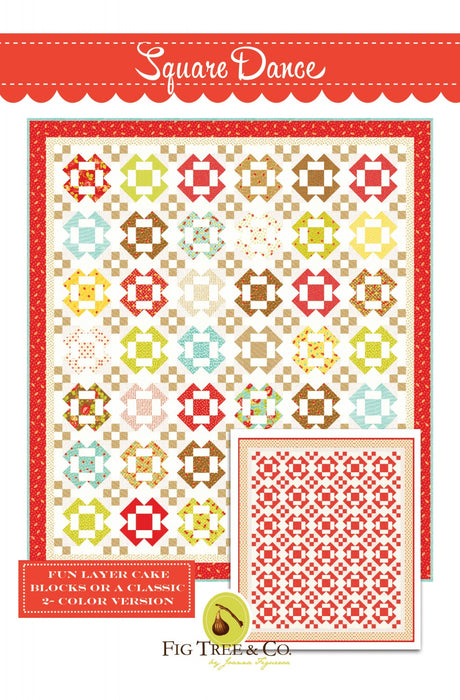 Square Dance Quilt Pattern