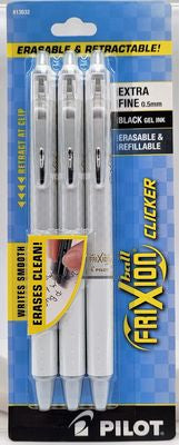 Frixion Clicker Extra Fine 0.5 White Barrel