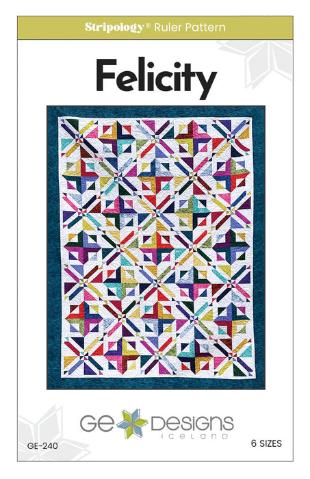 Felicity -  1/2 yard or Fat Quarter Pattern 240
