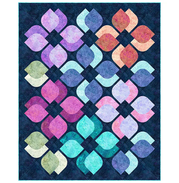 Floating Flowers Quilt Kit