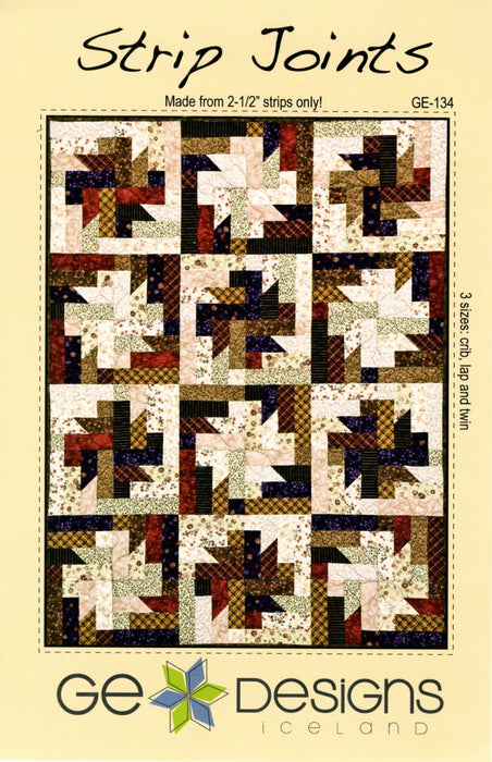 Strip Joints Quilt Pattern