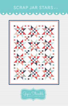 Scrap Jar Stars Pattern