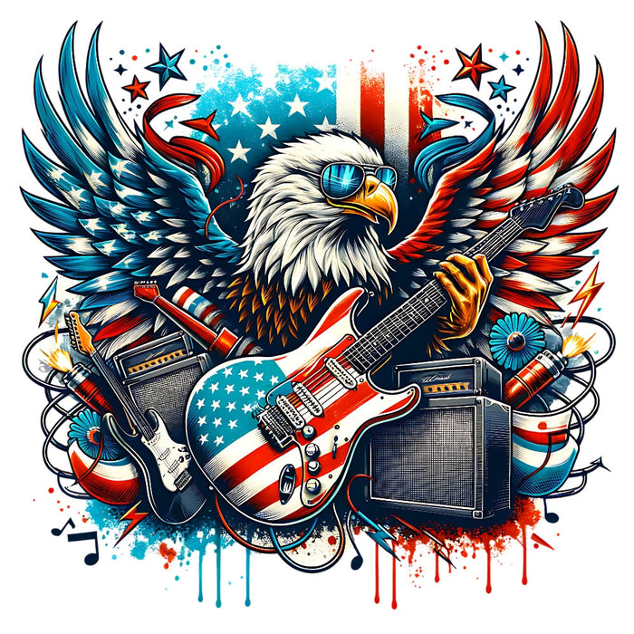 God Bless America Fabric Panel 3