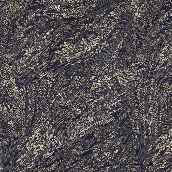 Grey Meadow Breeze Cotton Wideback Fabric per yard