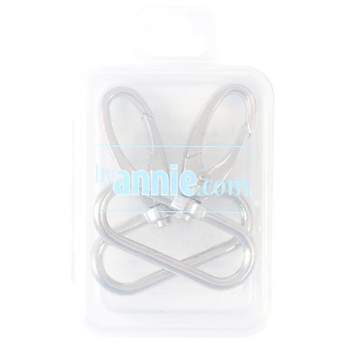 byAnnie Swivel Hook 1-1/2in Nickel Set of Two