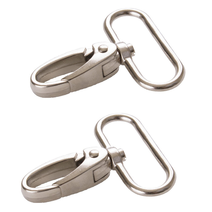 byAnnie Swivel Hook 1-1/2in Nickel Set of Two