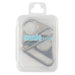 byAnnie Triangle Ring Flat 1-1/2in Nickel Set of Two
