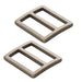 ByAnnie Slider Flat Widemouth 1in Antique Brass Set of Two