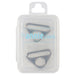 ByAnnie Triangle Ring Flat 1in Nickel Set of Two