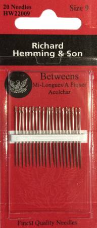 Richard Hemming & Son Betweens Size 9 20ct Needles