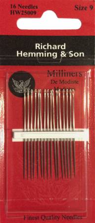 Richard Hemming & Son Milliners Size 9 16ct Needles