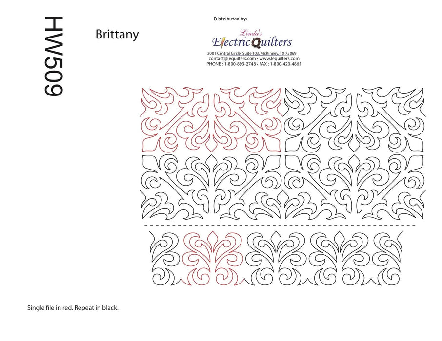 509 Brittany Pantograph by Hari Walner