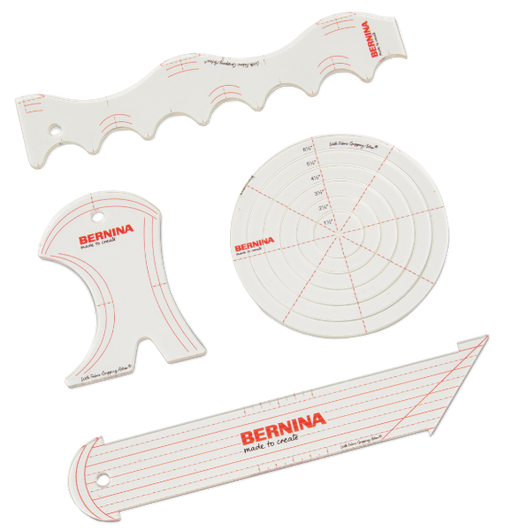 BERNINA Essentials Ruler Kit — 4-piece quilting ruler set