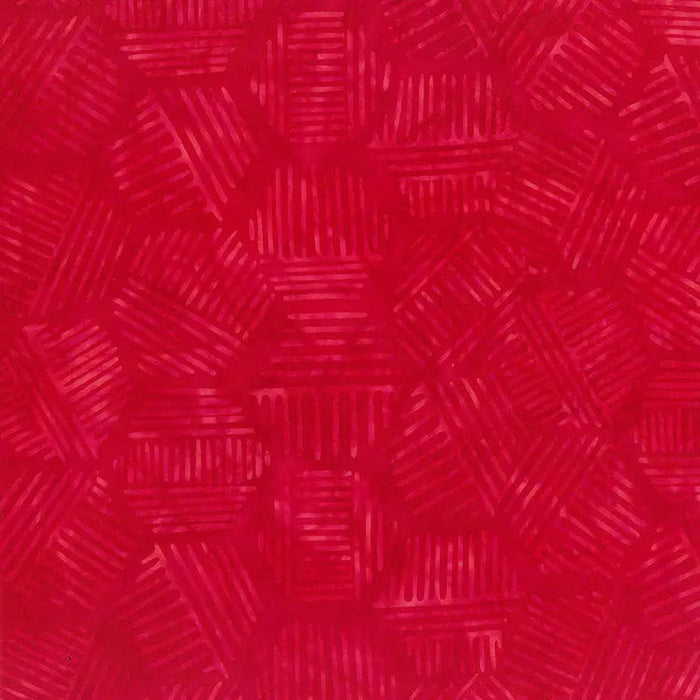 Hexies Lipstick Red 81700-24 Cotton 44"/45" Fabric Per Yard