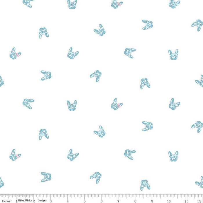 Hush Hush 5 Frenchie Friends Cotton 43"/44" Fabric Per Yard