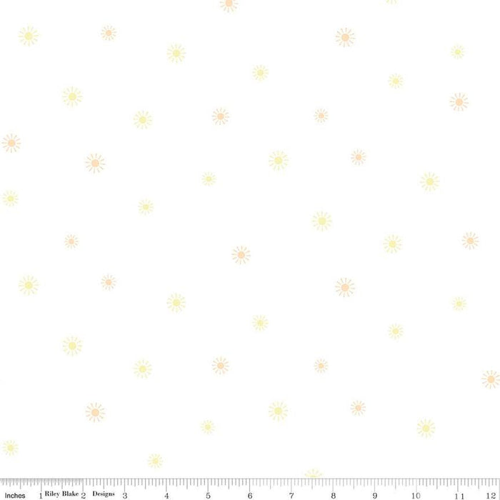 Hush Hush 5 Sunny Days Cotton 43"/44" Fabric Per Yard