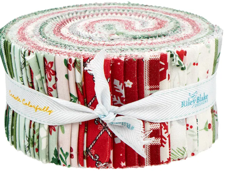 RB Mistletoe & Holly Jelly Roll by Beverly McCulough