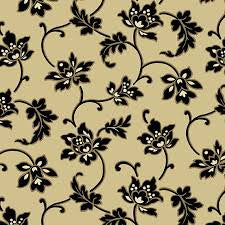 AN Bella Rose Flowers Tan