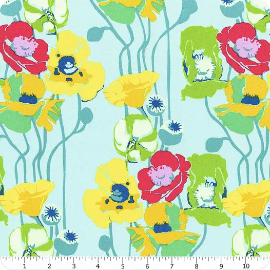 NC Anna Maria Overdressed Pouring Poppies Clear