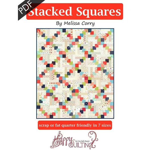 Stacked Squares Quilt Pattern