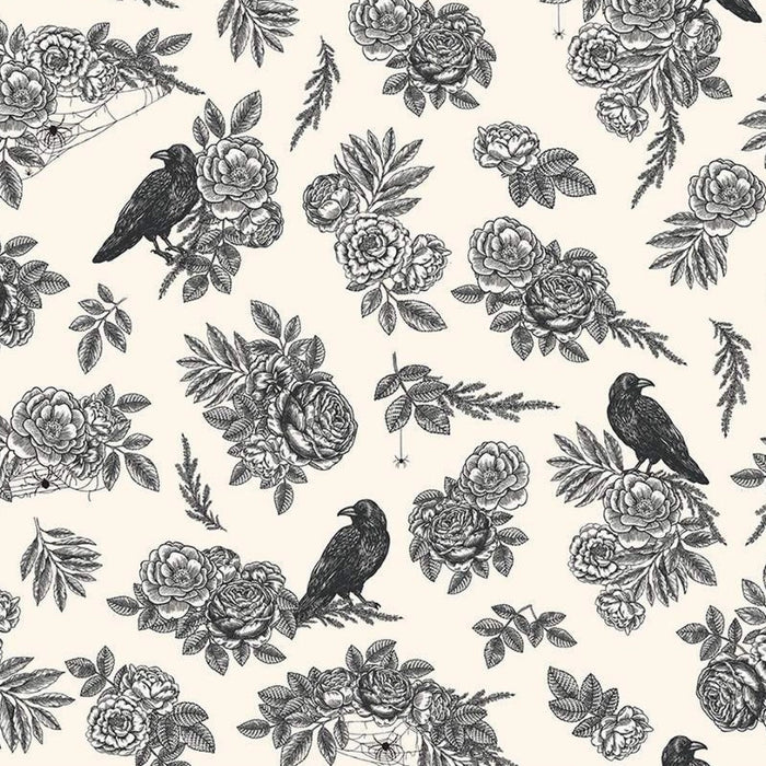 RB Cream Floral C14620 Sophisticated Halloween