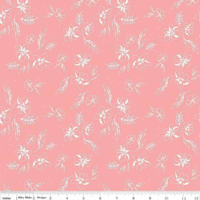 RB Berry Market Sketches Peony