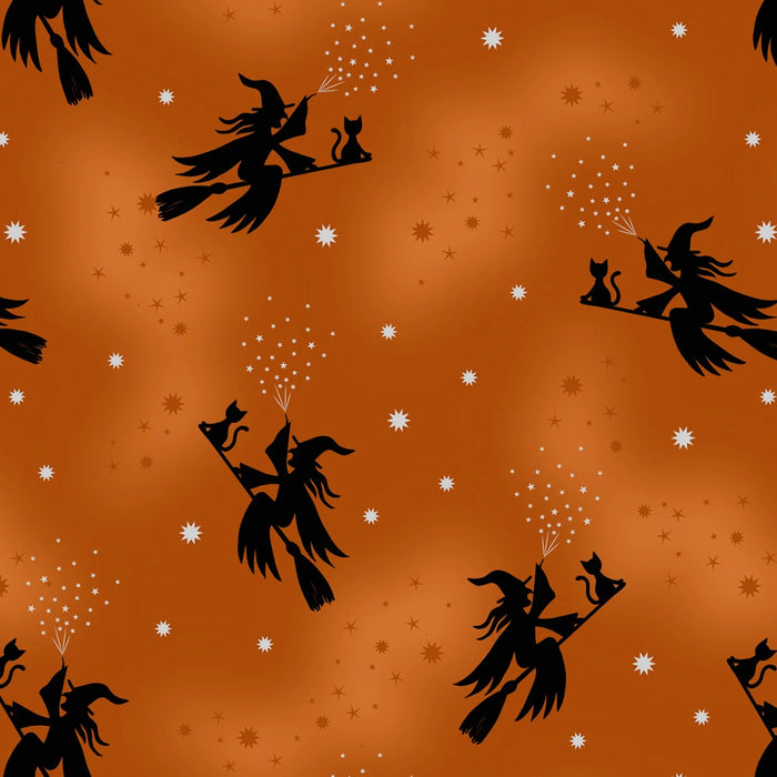LI Orange Black Witches Cast A Spell A722.1