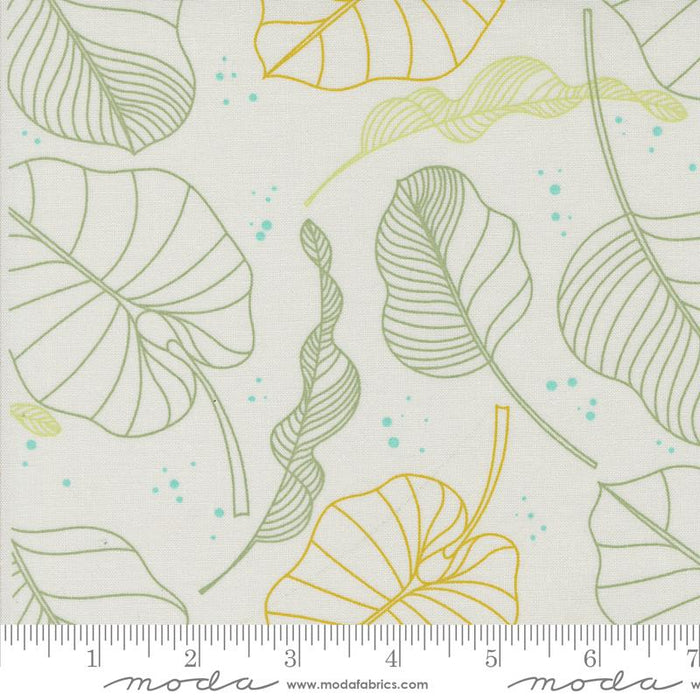 MO Fog Gray Leaves 1880-12 Olive You-Zen Chic