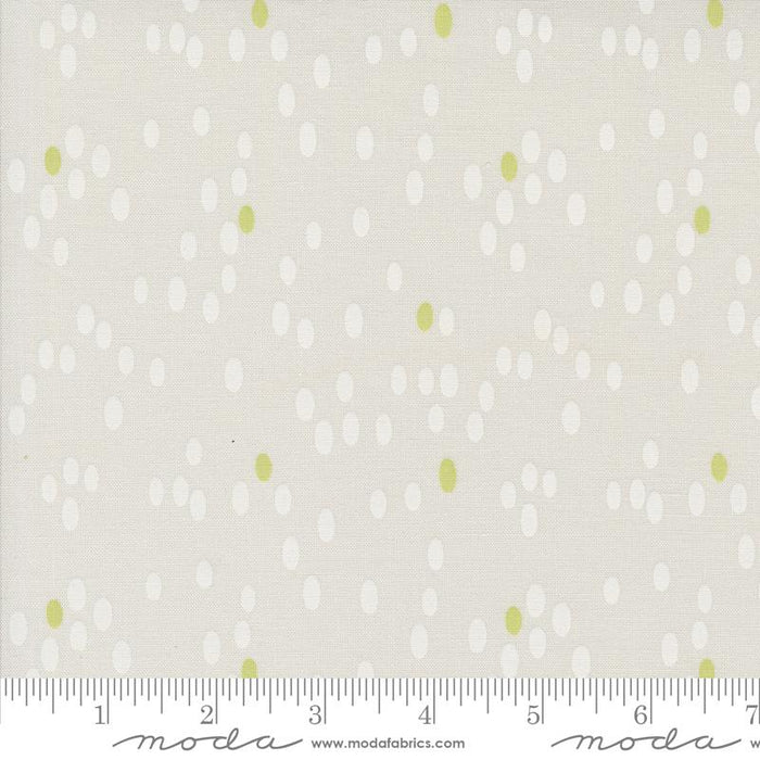 MO Fog Gray Dots 1882-11 Olive You-Zen Chic