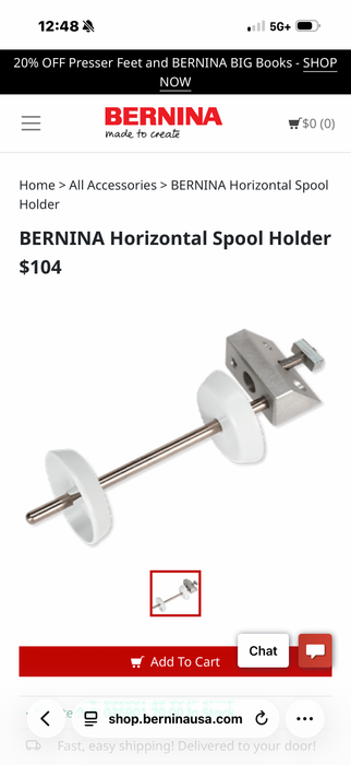 Vertical Spool Holder