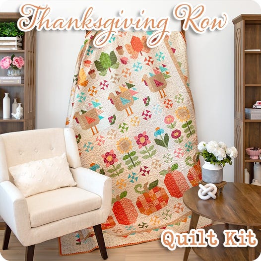Thanksgiving Row Quilt Kit