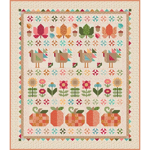 Thanksgiving Row Quilt Kit