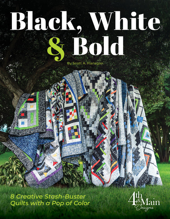 Black, White & Bold Quilt Pattern Book