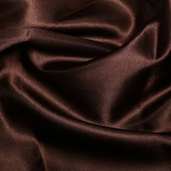 SF Brown Silky Satin Solid