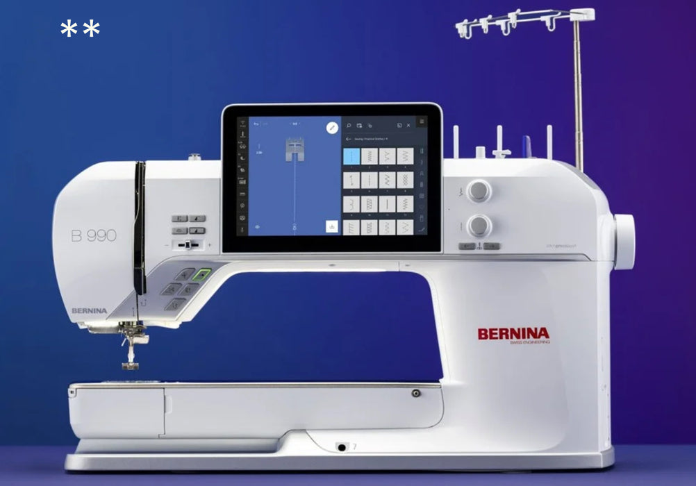 Bernina 990 3-Day Mastery Class