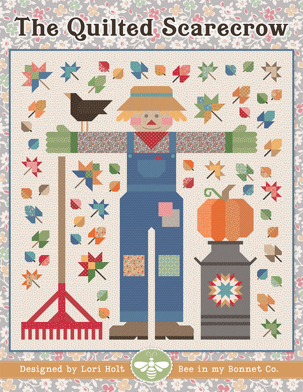 The Quilted Scarecrow Quilt Pattern by Lori Holt