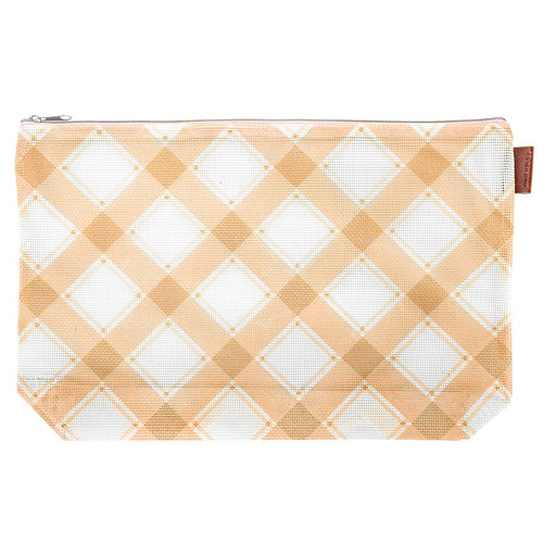 Orange Mad for Plaid Project Bag