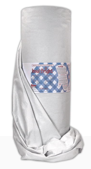 Insul-Bright 45" x 40 YD Batting - Heat-Resistant Insulation for Quilting Projects
