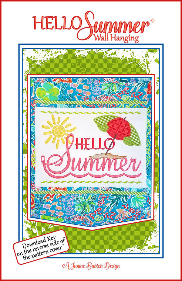 Hello Summer Wall Hanging-Janine Babich