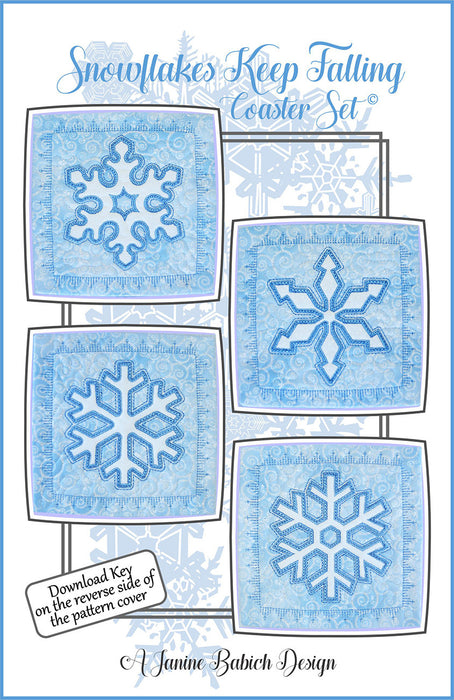Snowflakes Keep Falling Coaster Set