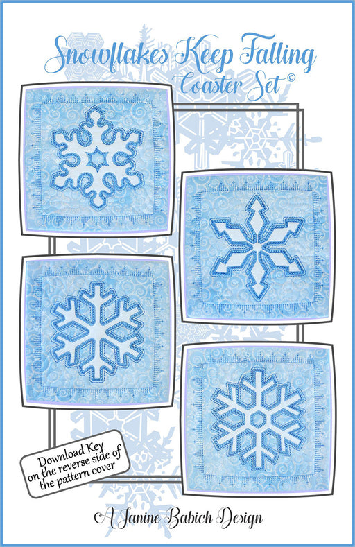 Snowflakes Keep Falling Coaster Set